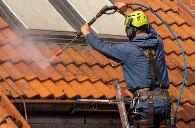 Démoussage et hydrofuge de toiture à Sainte-Catherine